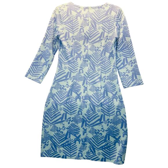 CK Bradley Islesboro Dress in Blue Periwinkle Print Size Small NWT - Picture 4 of 6